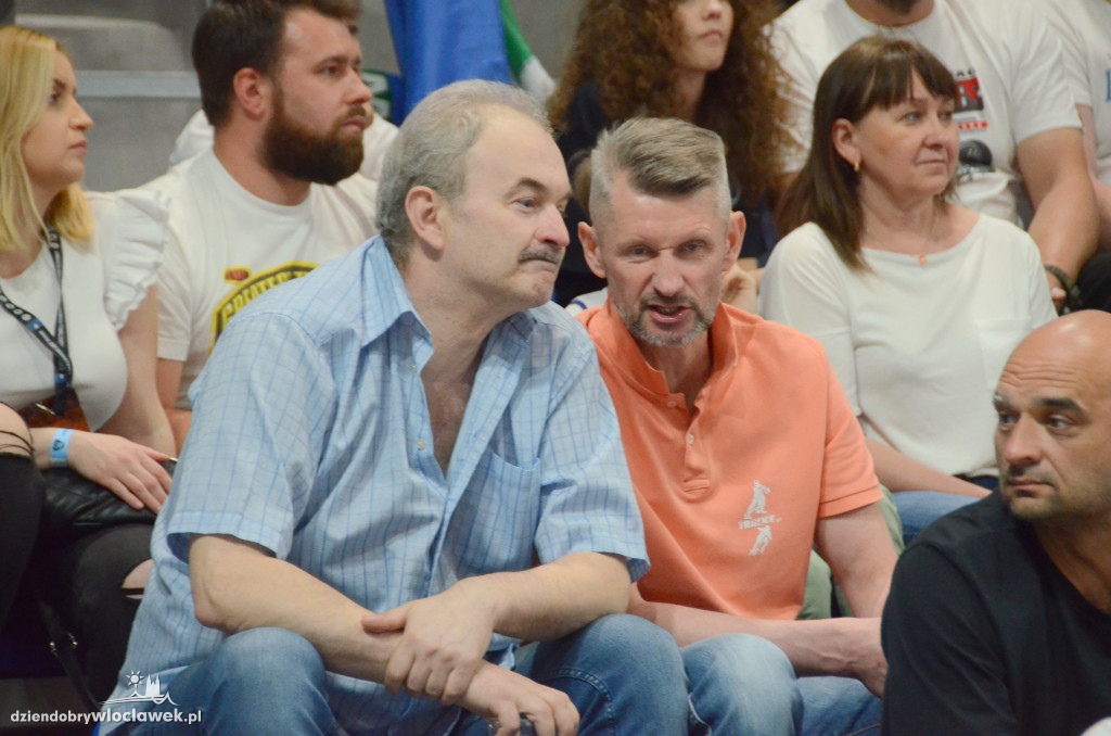 Kibice na 2. meczu półfinału
