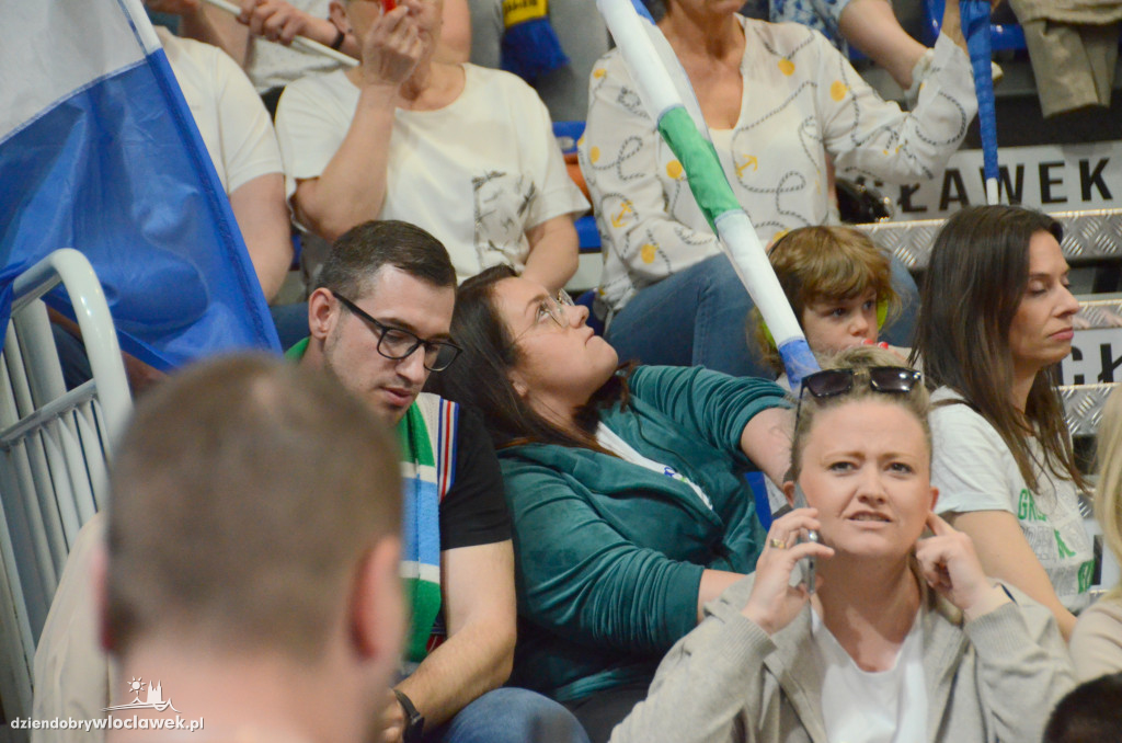 Kibice na 2. meczu półfinału