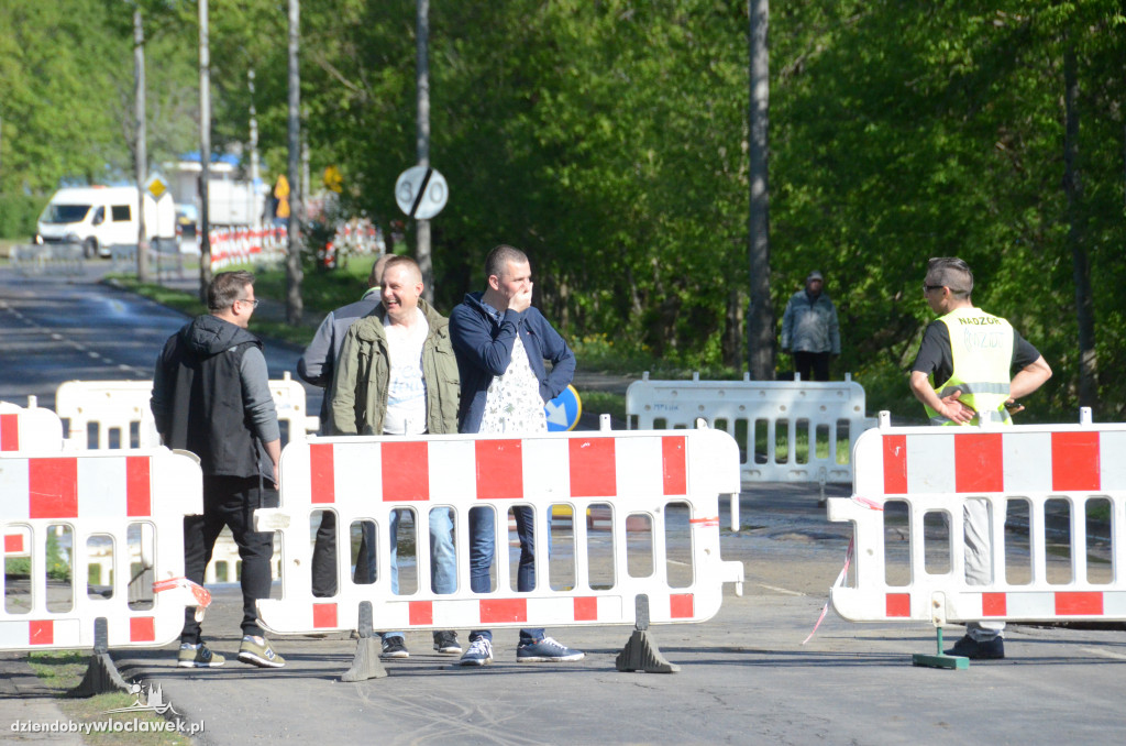 Zawalił się most nad Zgłowiączką w ciągu Wysokiej