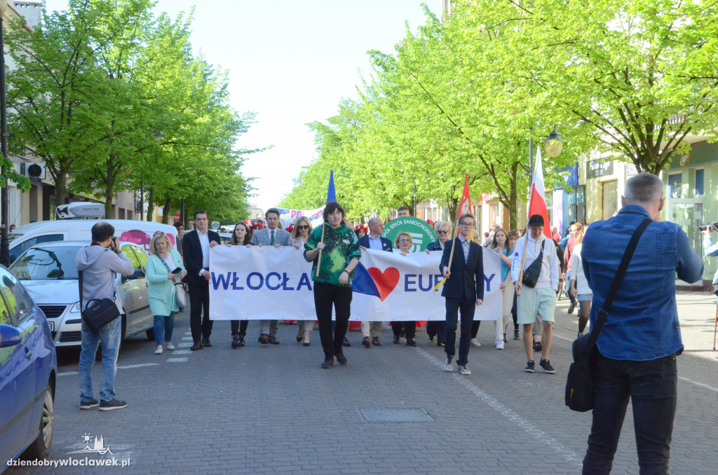 Parada Schumana przeszła przez Włocławek