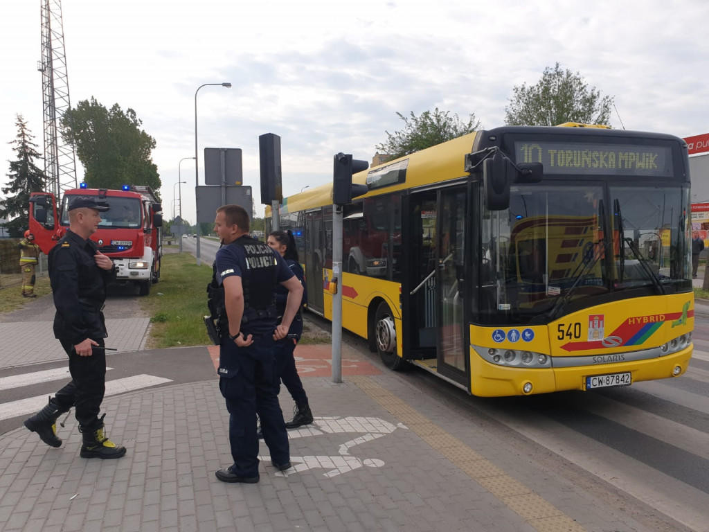 Autobus MPK nagle przerwał jazdę