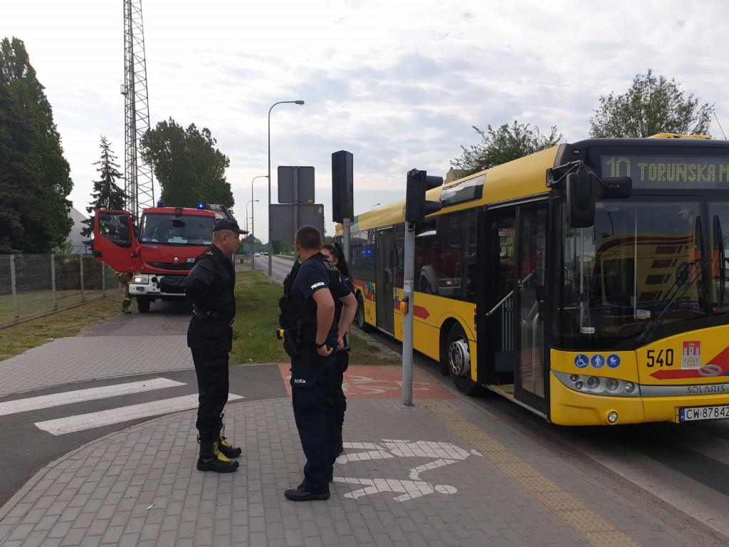 Autobus MPK nagle przerwał jazdę