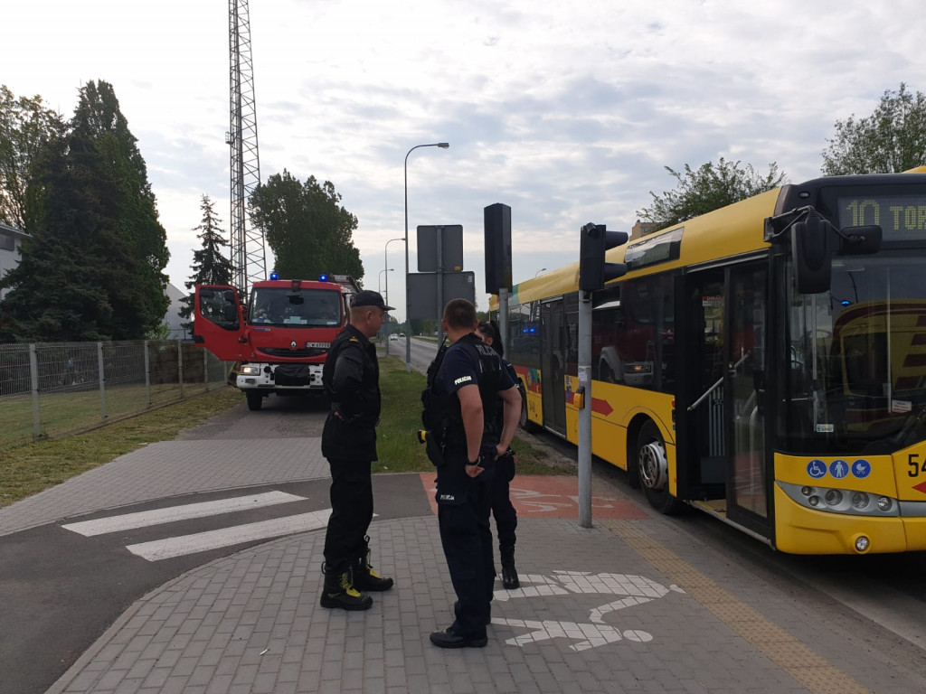 Autobus MPK nagle przerwał jazdę