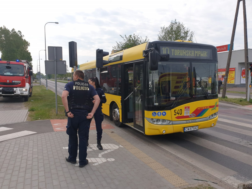 Autobus MPK nagle przerwał jazdę