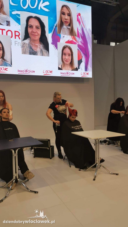 Tą metamorfozą zwyciężyła w konkursie fryzjerskim