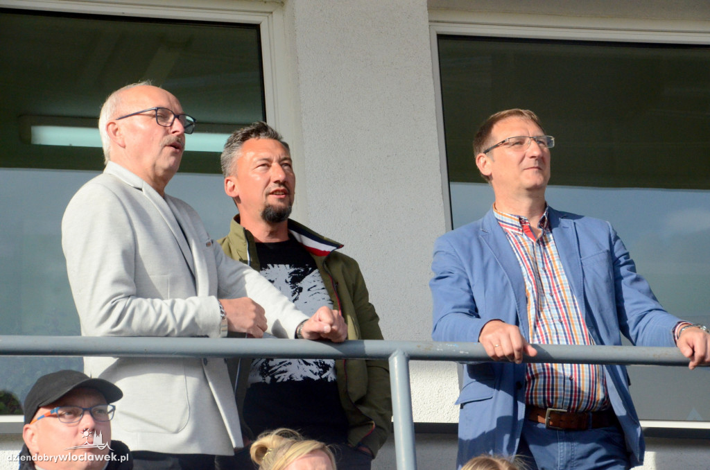 Kibice na meczu Włocłavia - Lider