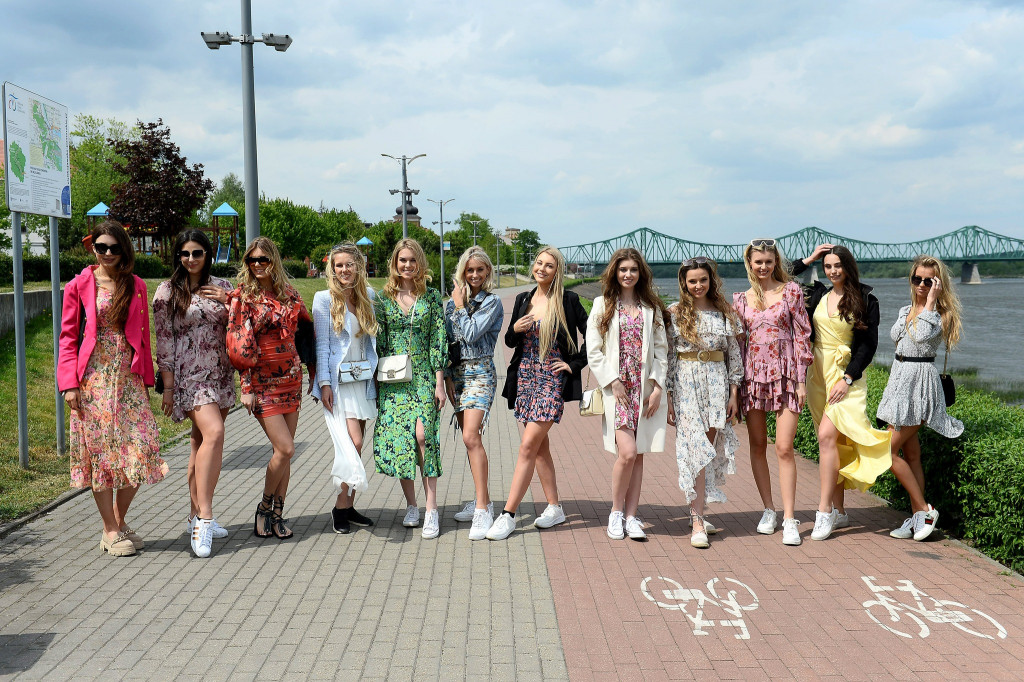 Finalistki Miss Polonia na bulwarach