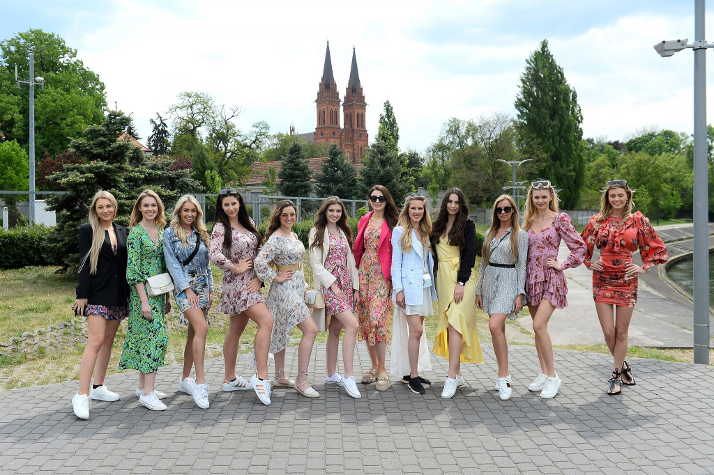 Finalistki Miss Polonia na bulwarach