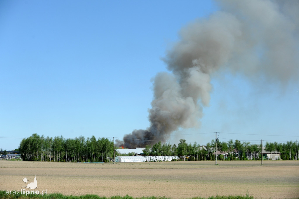 Okrąg: Pożar budynku gospodarczego