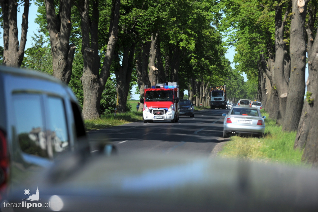 Okrąg: Pożar budynku gospodarczego