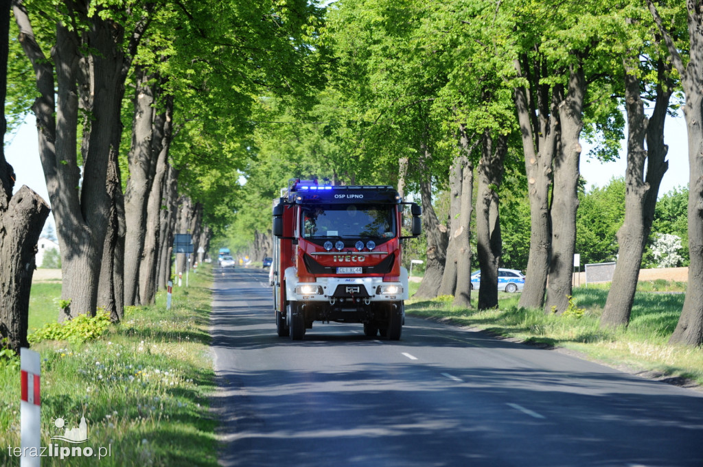 Okrąg: Pożar budynku gospodarczego