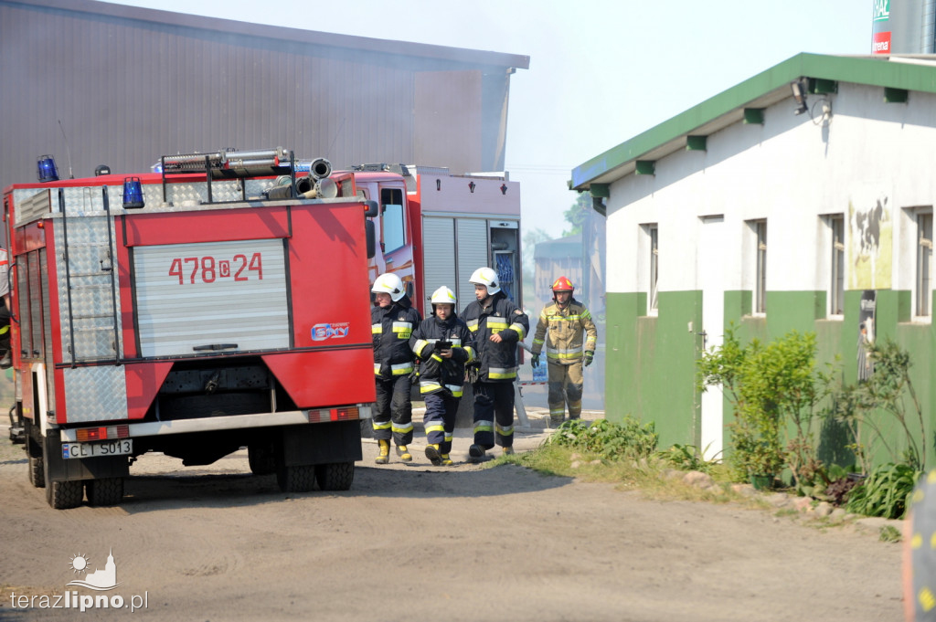 Okrąg: Pożar budynku gospodarczego