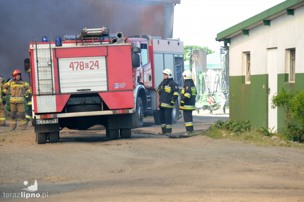 Okrąg: Pożar budynku gospodarczego