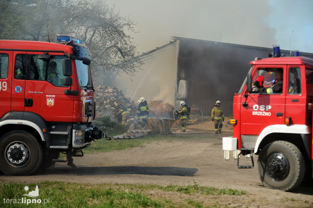 Okrąg: Pożar budynku gospodarczego