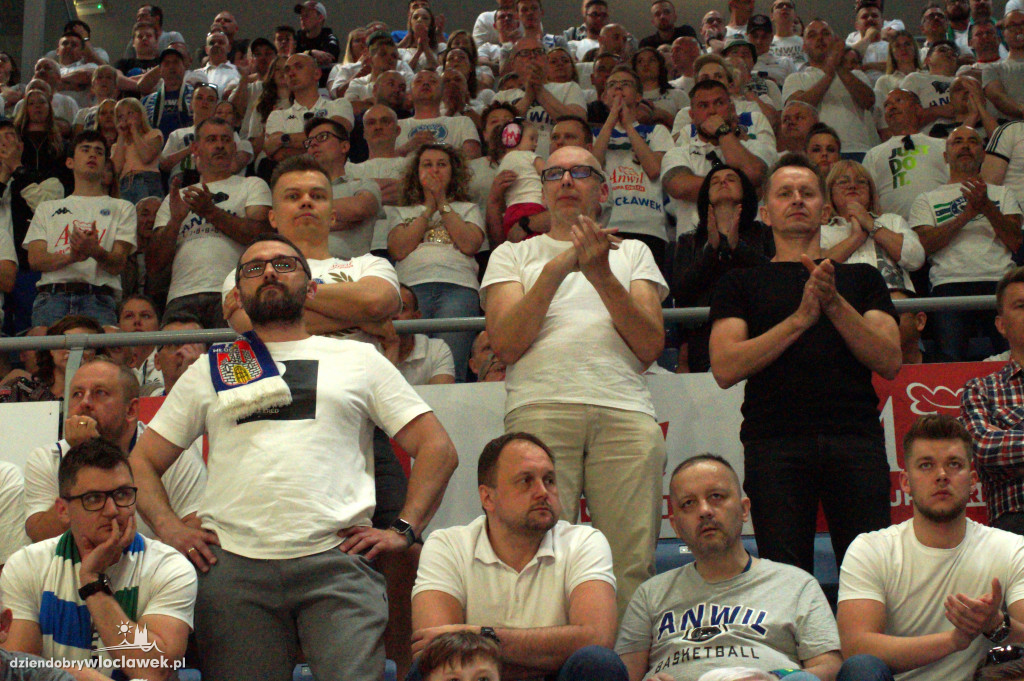 Kibice na meczu Anwil vs Czarni