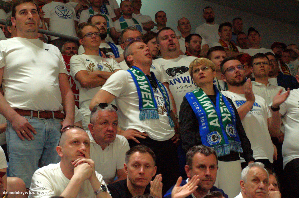 Kibice na meczu Anwil vs Czarni