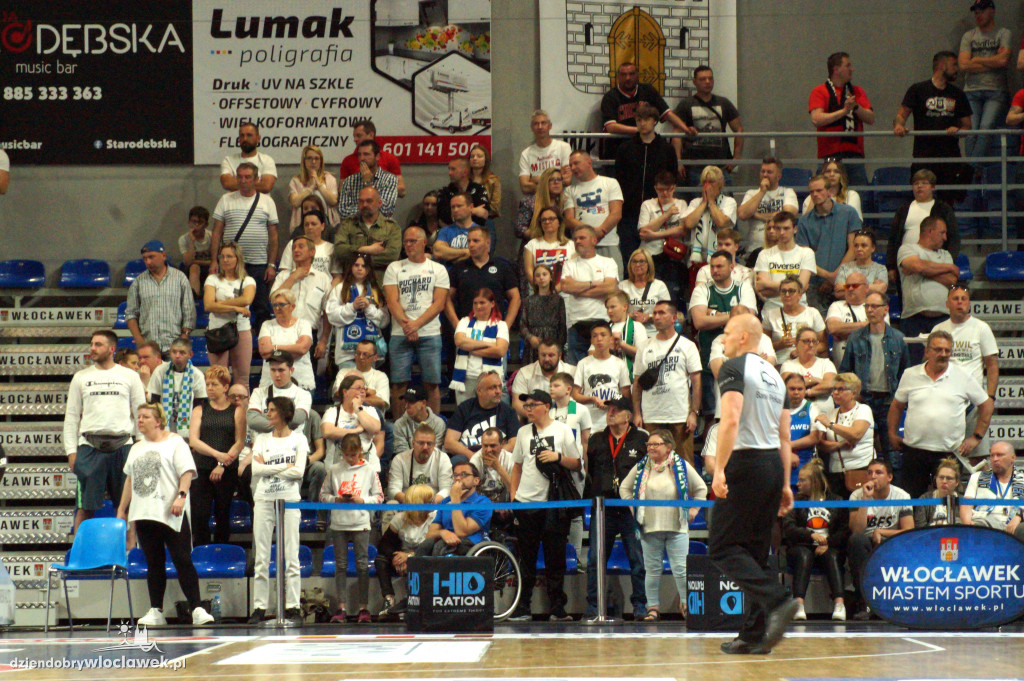 Kibice na meczu Anwil vs Czarni