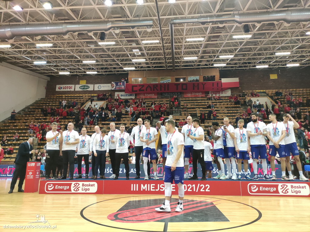 Anwil Włocławek - ceremonia Energa Basket Ligi