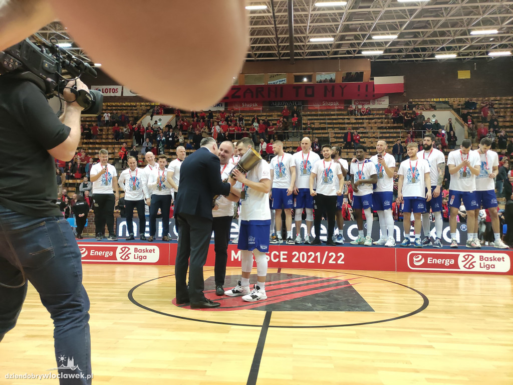 Anwil Włocławek - ceremonia Energa Basket Ligi