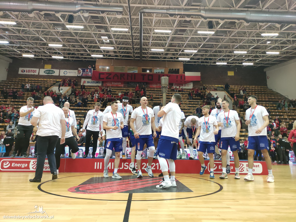Anwil Włocławek - ceremonia Energa Basket Ligi