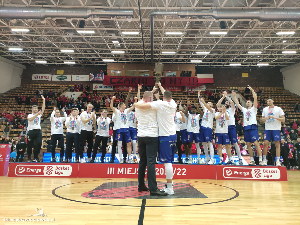 Anwil Włocławek - ceremonia Energa Basket Ligi