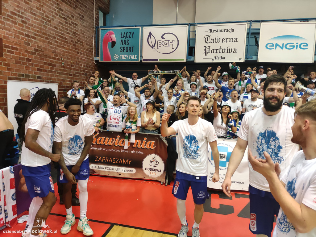 Anwil Włocławek - ceremonia Energa Basket Ligi