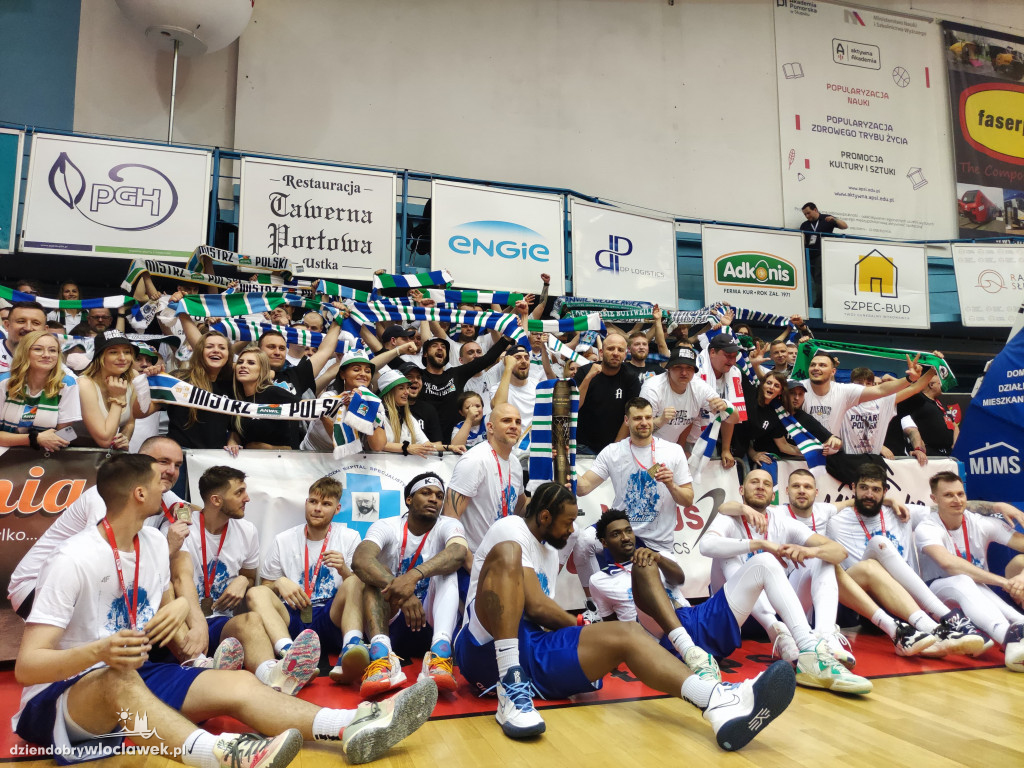 Anwil Włocławek - ceremonia Energa Basket Ligi