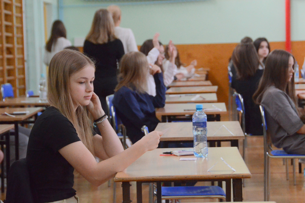Egzamin ósmoklasisty w SP nr 20