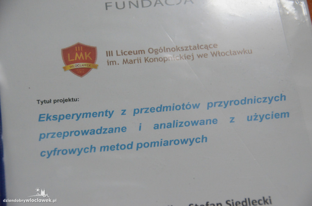 Otwarcie pracowni eksperymentów chemicznych w LMK