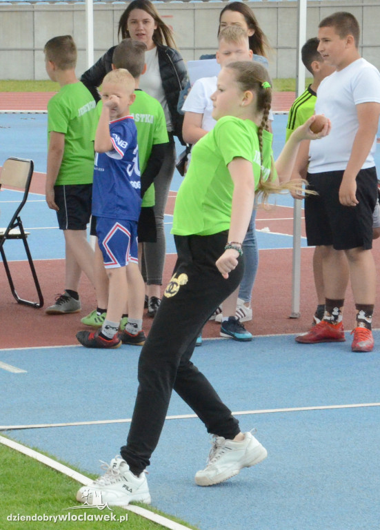 Sprawny Miś na stadionie OSiR