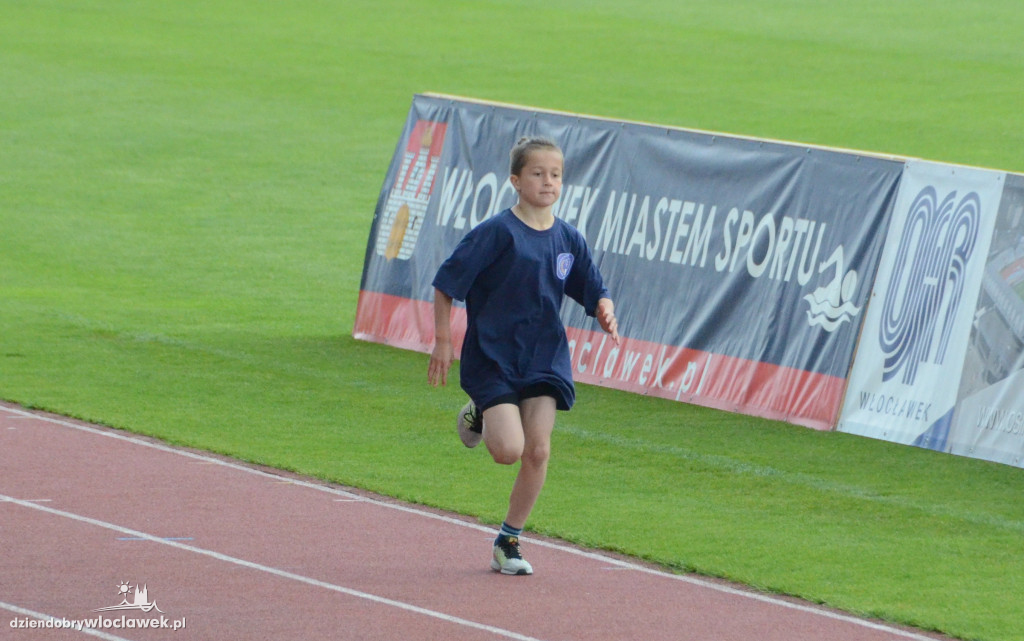 Sprawny Miś na stadionie OSiR