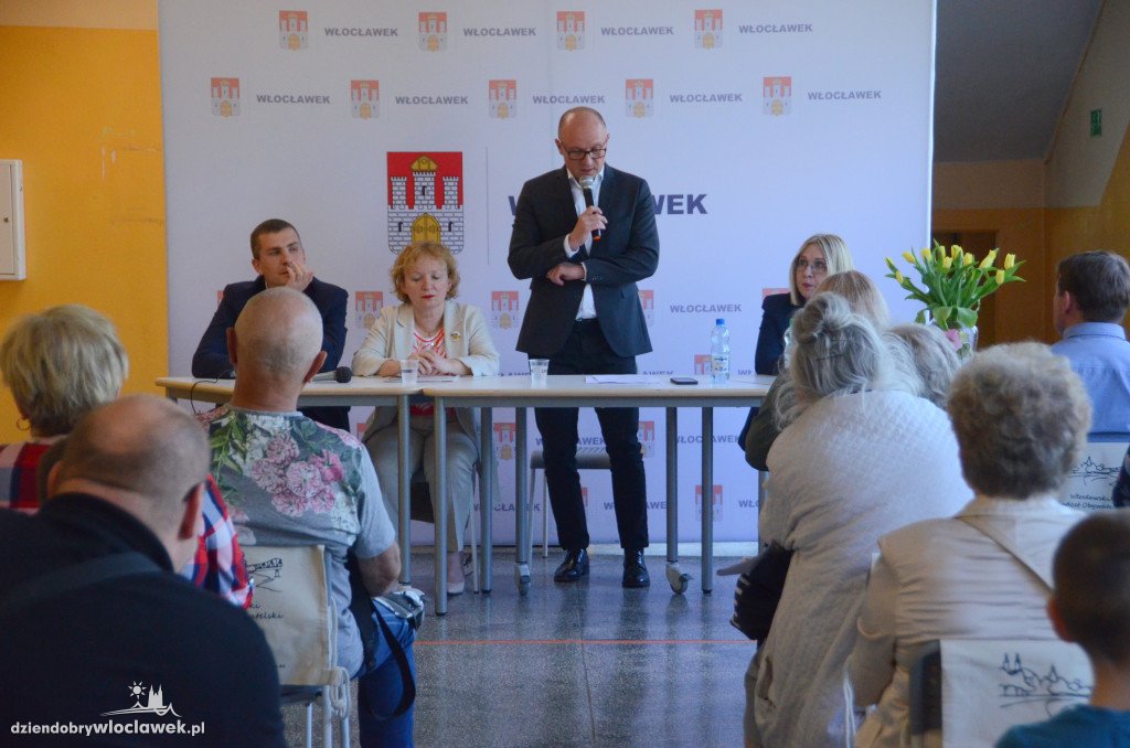 Spotkanie z prezydentem przy ul. Żytniej