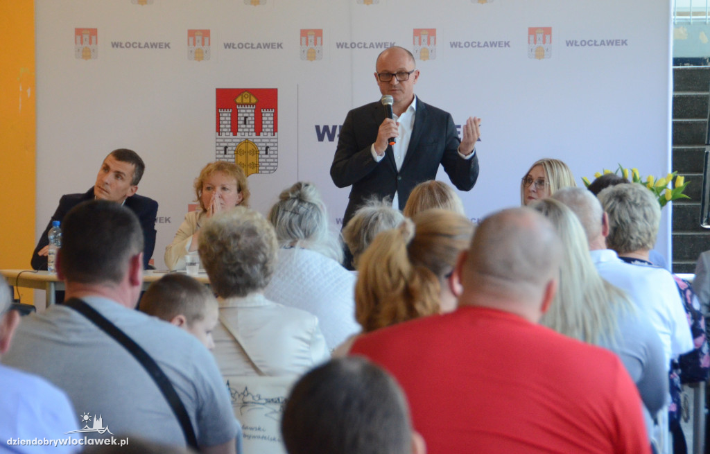 Spotkanie z prezydentem przy ul. Żytniej