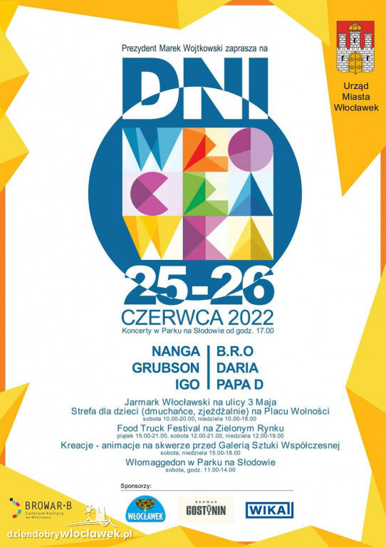 Gwiazdy Dni Włocławka 2022