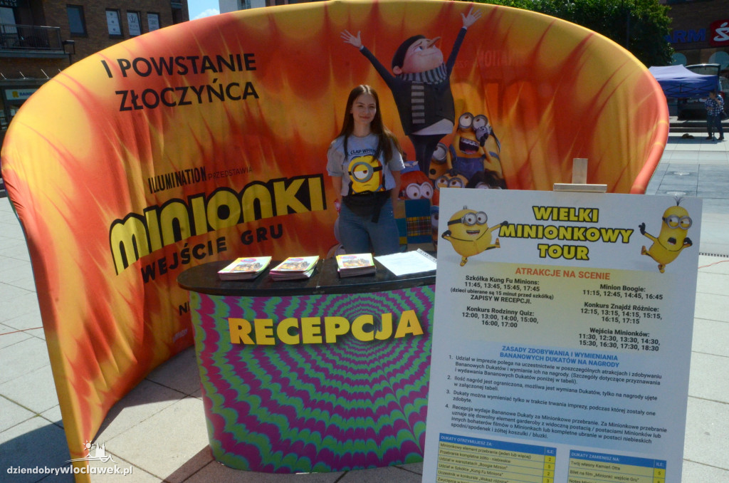 Minionki we  Wzorcowni