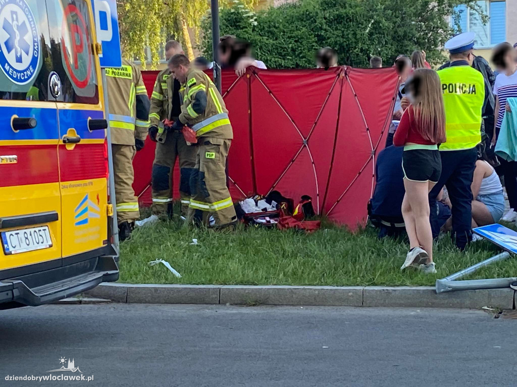 Śmiertelny wypadek na ul. Bulwary