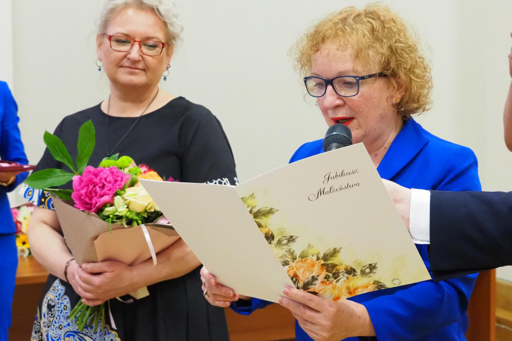 Małżeńskie jubileusze w ratuszu