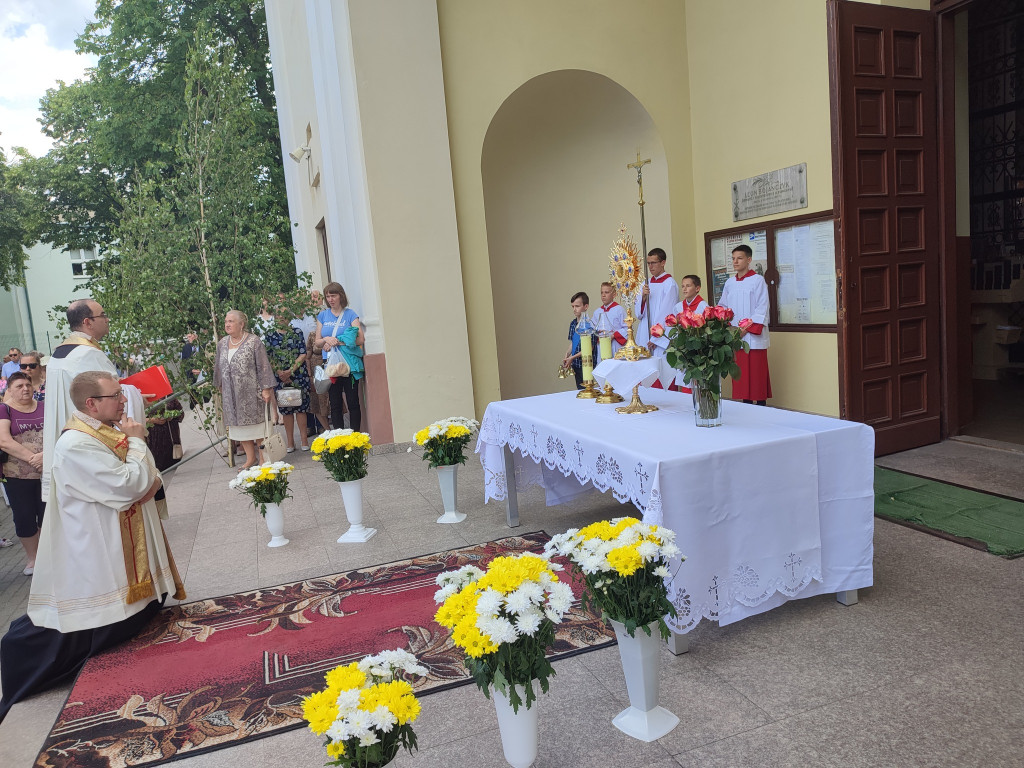 Boże Ciało w parafii Św. Stanisława