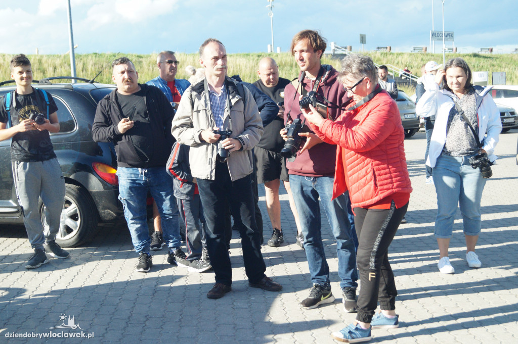 Protest mieszkańców na ul. Płockiej