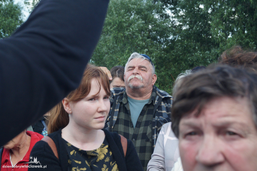 Protest mieszkańców na ul. Płockiej