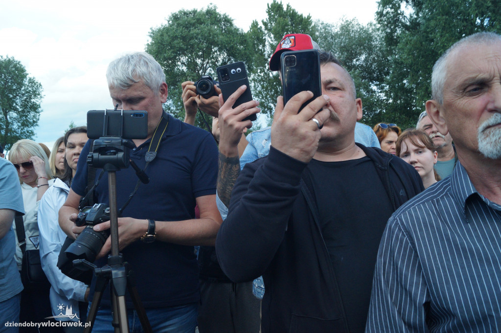 Protest mieszkańców na ul. Płockiej