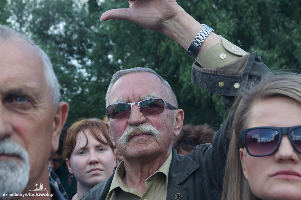 Protest mieszkańców na ul. Płockiej
