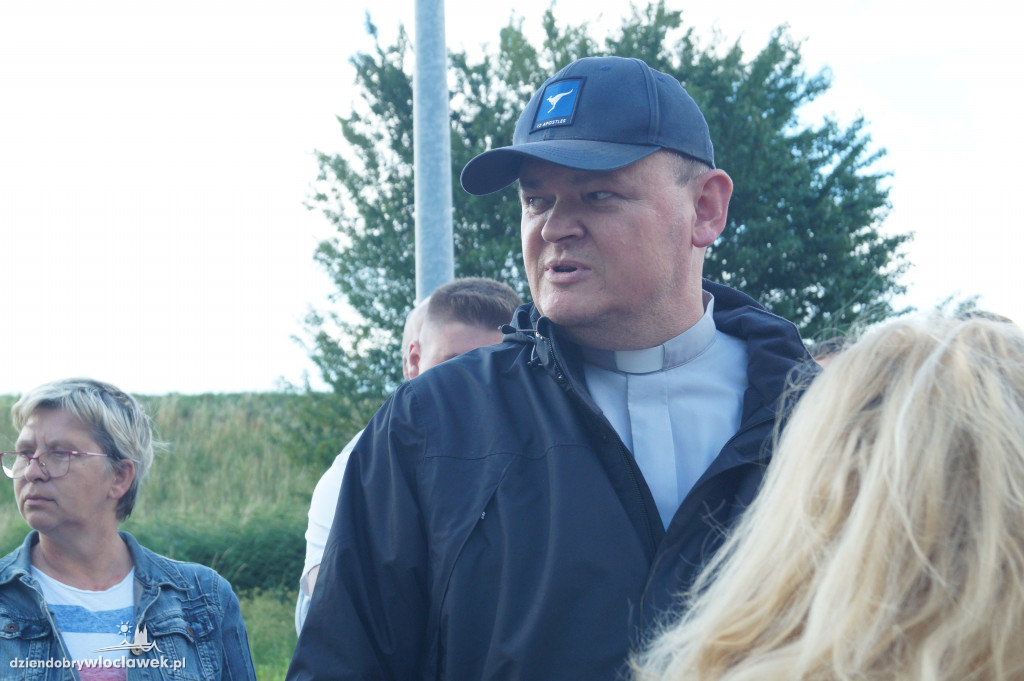 Protest mieszkańców na ul. Płockiej