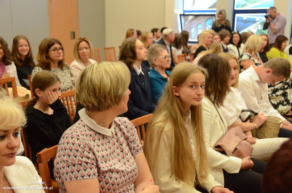Wręczenie stypendiów prezydenta Włocławka