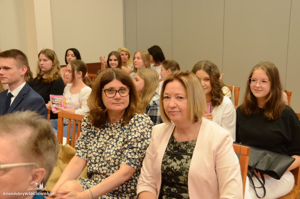 Wręczenie stypendiów prezydenta Włocławka