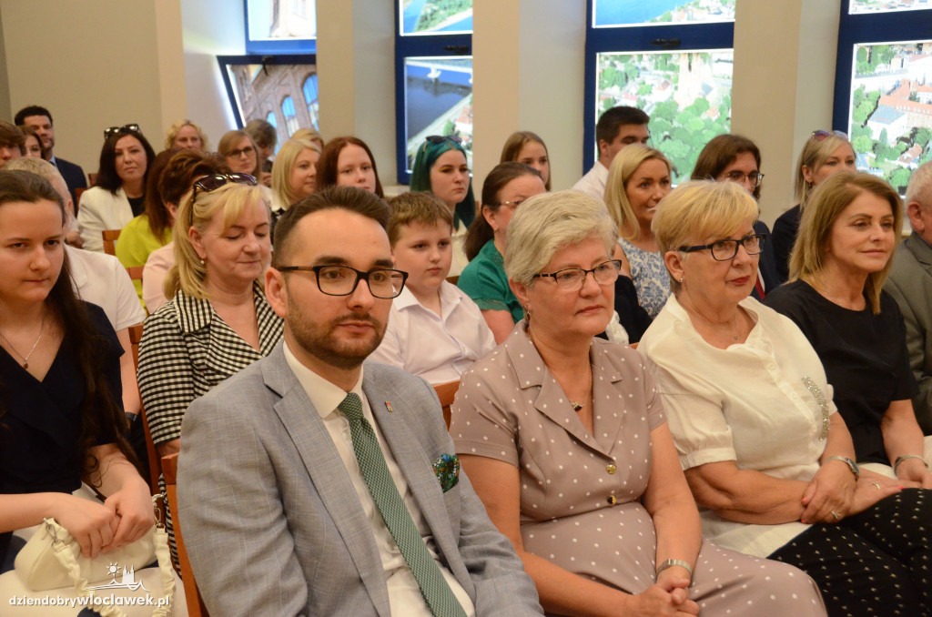 Wręczenie stypendiów prezydenta Włocławka