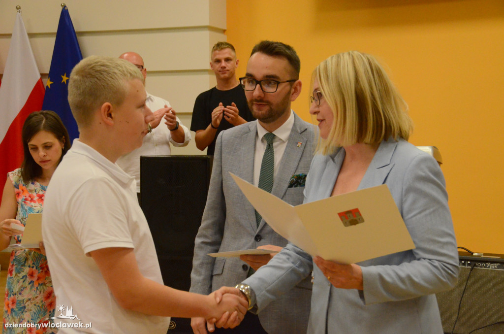 Wręczenie stypendiów prezydenta Włocławka