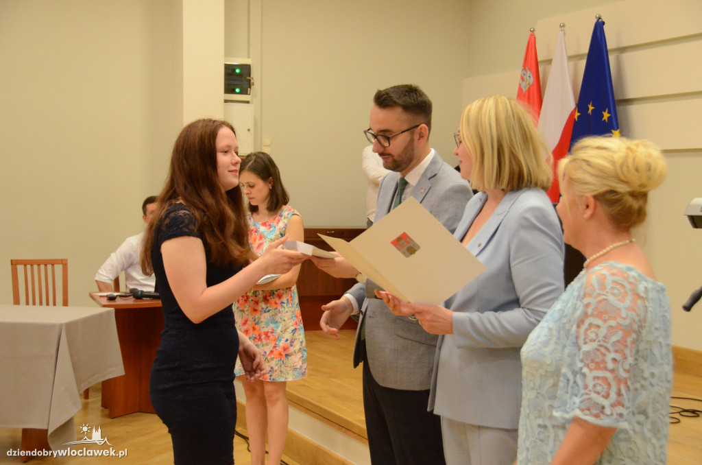 Wręczenie stypendiów prezydenta Włocławka