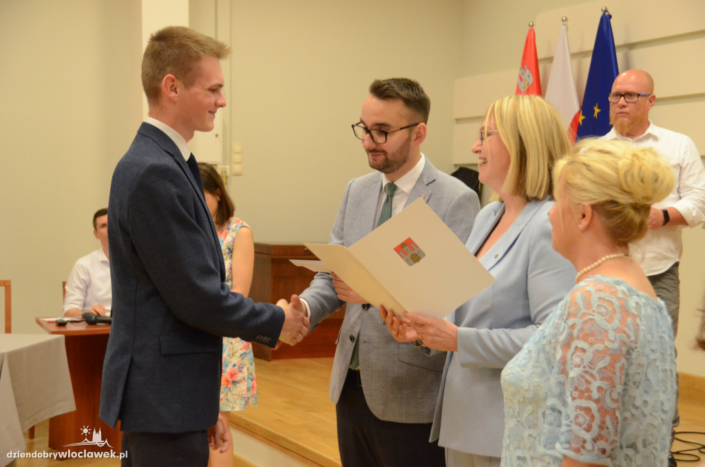 Wręczenie stypendiów prezydenta Włocławka