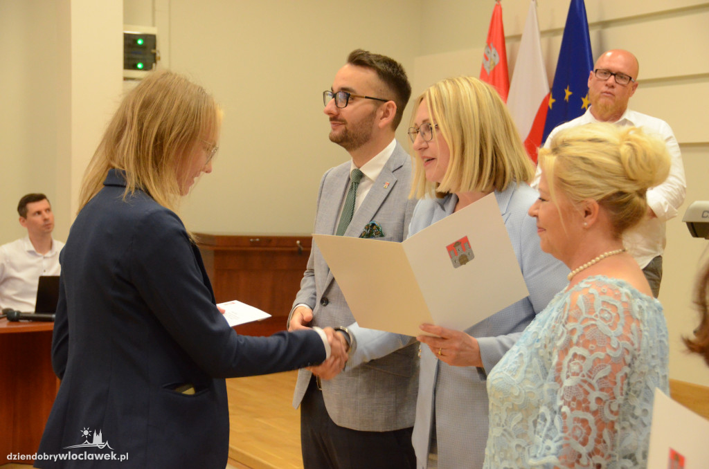 Wręczenie stypendiów prezydenta Włocławka
